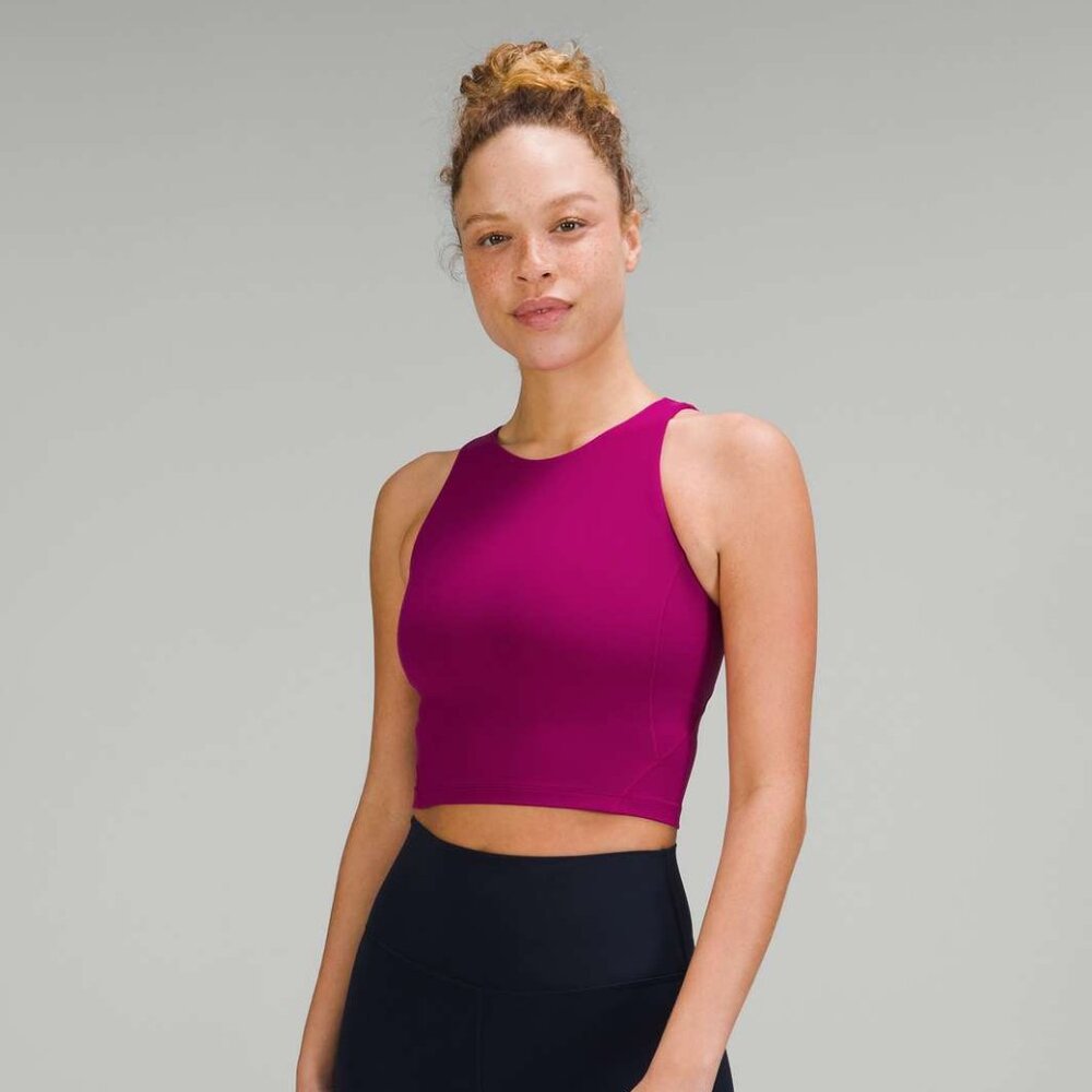 NWT Lululemon Align High-Neck Tank Top - Magenta Purple